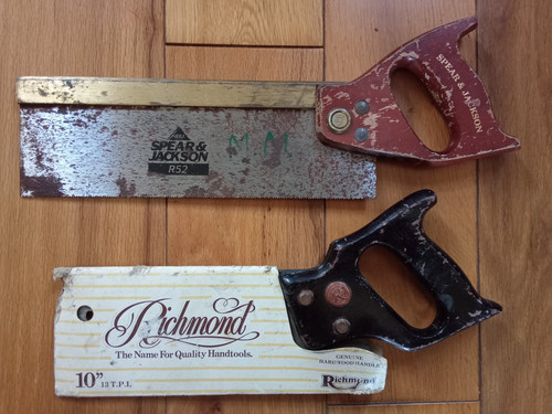 Tenon saws spear and - saws:,