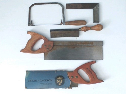 Set vintage carpenters tools - vintage,