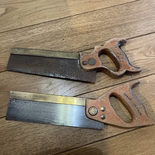 Brass backed tenon - , 10"