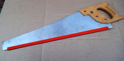 Carpenters hand saw spear - hand,