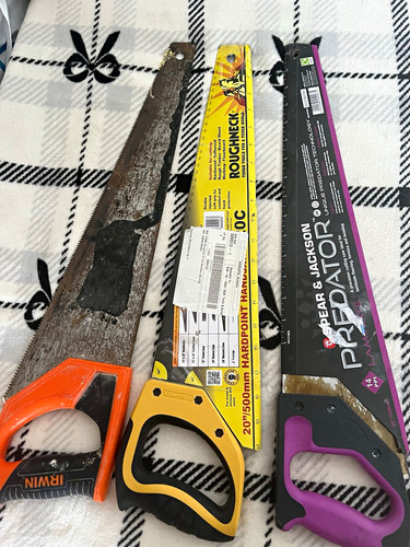 Joblot wood saws - x,