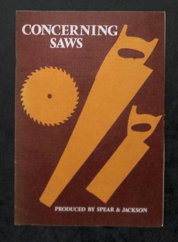 Concerning saws spear - spear, &